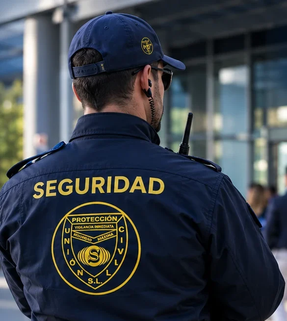 Vigilante de seguridad de Unión Protección Civil
